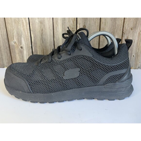 Skechers Womens Bulklin Ayak Composite Toe Safety Shoes Size 8 - Picture 4 of 11